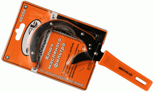 Ключ масляного фильтра зажимной (Серп) (65-110 мм.) АвтоDeло (40504)