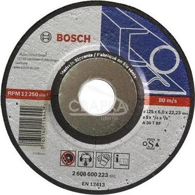 Круг шлифовальный металл Ф125 (223) Bosch