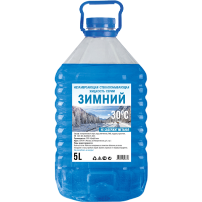 Жидкость незамерзайка 5 л  - 30 С